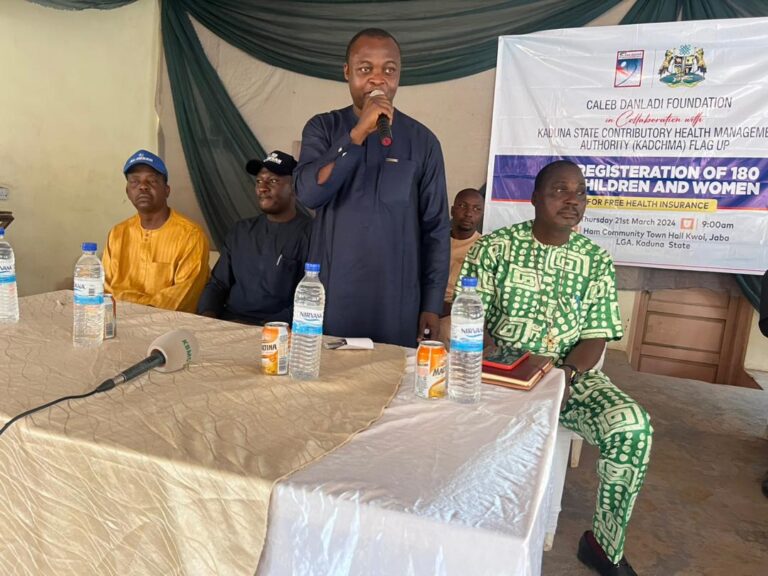 Caleb Danladi Foundation Enrolls 200 Women into Kaduna State Contributory Health Insurance Scheme